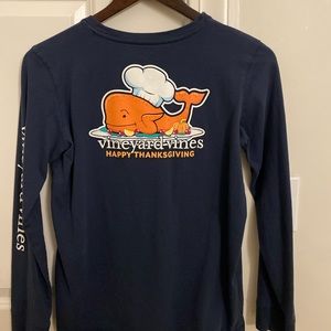 Vineyard Vines thanksgiving long sleeve t-shirt